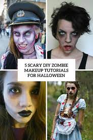 5 scary diy zombie makeup tutorials for
