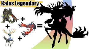 All Gen 6 Legendary Pokémon Fusion : Xerneas + Yveltal + Zygarde - YouTube
