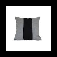 two tone square cushion with removable