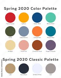 spring summer 2020 palette exle