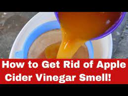 apple cider vinegar smell