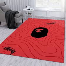bape rugs living room rug floor decor