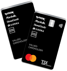 tjx rewards credit card