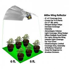 Buy Yield Lab 600 Watt Wing Reflector Hps Mh Grow Light Kit Online Grow Light Central