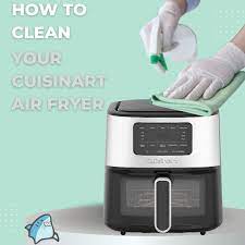 how to clean your cuisinart air fryer