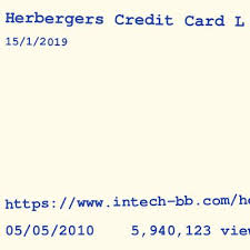 Your session is about to expire. Herbergers Credit Card Login Login Page