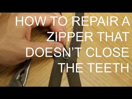 fix a zipper that doesn t close you