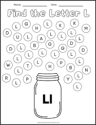 15 letter l worksheets free easy
