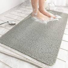 inside shower loofah bath mat non slip