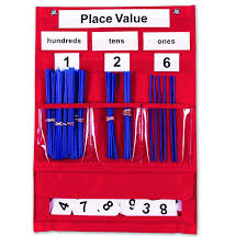 Counting Place Value Pocket Chart Kids Educational Fun