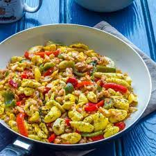 jamaican ackee and saltfish that