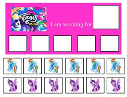 Token Boards My Little Pony Worksheets Teaching Resources