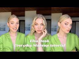 elsa hosk s everyday makeup tutorial
