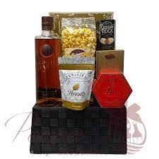 ciroc vs brandy gift basket pompei