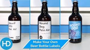 beer bottle labels