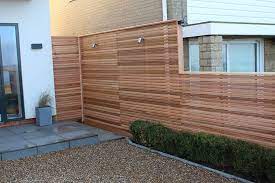 Front Garden Slatted Fencing Accsys