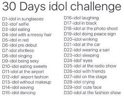 day idol challenge day 22 killjoys