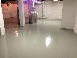 basement garage floor repair
