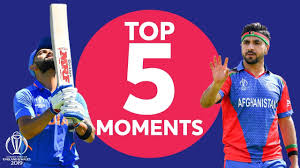 Afghanistan savour a golden moment. Shami Kohli India Vs Afghanistan Top 5 Moments Icc Cricket World Cup 2019 Youtube