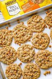 chewy erscotch oatmeal cookies