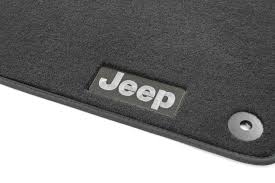 mopar 82215200ac 4pc carpeted jeep logo