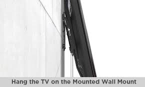 how to install a tv wall mount on