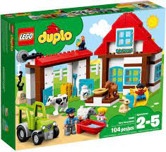 Đồ Chơi LEGO DUPLO 10869 - Nông trại của Bé (LEGO DUPLO 10869 Farm  Adventures)