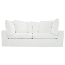 Nube White Sofa El Dorado Furniture