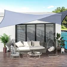 Outsunny Rectangle 10 X13 Shade Sails