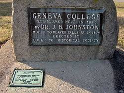Pro christo et patria est. Geneva College Wikipedia