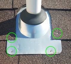 Can Vent Flashing Nails Be Exposed On The Roof? - Home Improvement Stack  Exchange