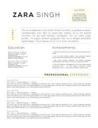 Resume Accomplishments Section Sample Templates To Highlight Your