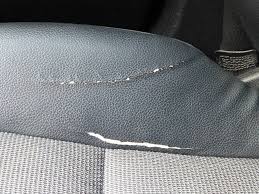 Repair A Leather Tear In A Car Seat