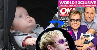 Elton john and david furnish were so happy with their first son, baby zachary, that they went back to the woman who gave birth to him and asked for a second one! Who S Your Daddy Elton John S Baby Looks Just Like Him 9celebrity
