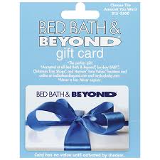 bed bath beyond gift card 1 ea