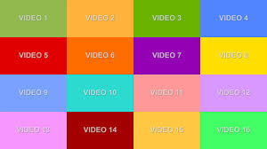 The project is perfect for introducing your vlogs, social media marketing, or youtube videos. Simple Video Wall 4x4 Template For Adobe Premiere Pro Ezmediart It S Easy