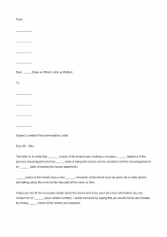 40 Landlord Reference Letters Form Samples Template Lab