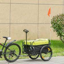Aosom Bike Cargo Trailer Wagon Cart