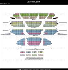 London Coliseum Seat Map And Prices For Nutcracker