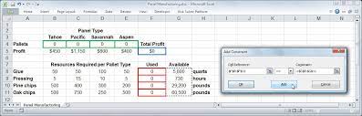 Excel Solver Tutorial Step By Step