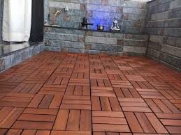 borneo teak deck flooring tile for