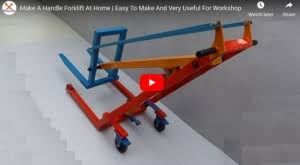 homemade hydraulic hand lift