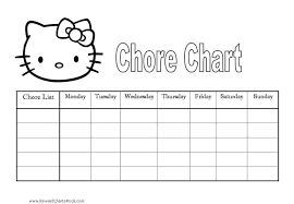 Chore Charts For Kids