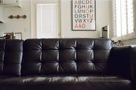stop cushions slipping on leather sofa