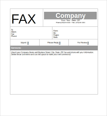 Free Fax Cover Sheet Template Microsoft Salonbeautyform