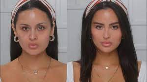 no foundation face lift makeup tutorial