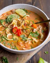 Thai Chicken Zoodle Soup