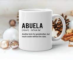 abuela definition mug spanish mother