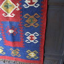 handmade jute and wool carpet home