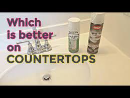 spray paint bathroom vanity countertops